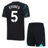 Maglia ufficiale Manchester City Stones 5 Alternativa 2023-24 per Bambino